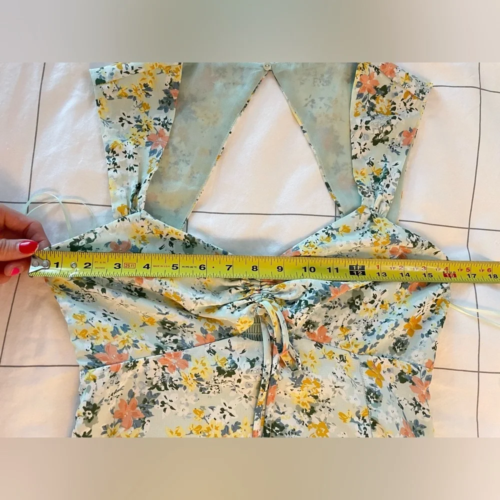 ASTR The Label Cinched Bust Floral Print Dress - Picture 6 of 11